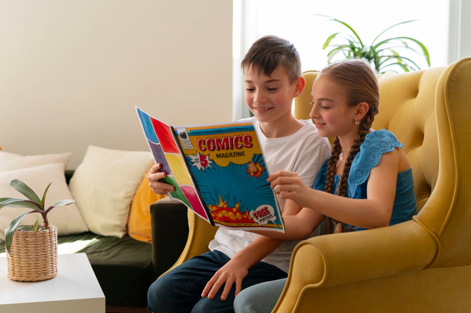 medium-shot-kids-reading-comics-indoors